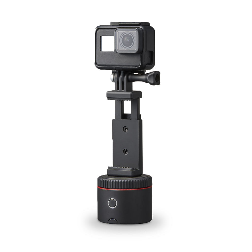 Pivo Action Mount Lightweight Smartphone Holder Stand with Universal Clamp Adapter ¼ inch Thread for GoPro and Action or Mirrorless Cameras
