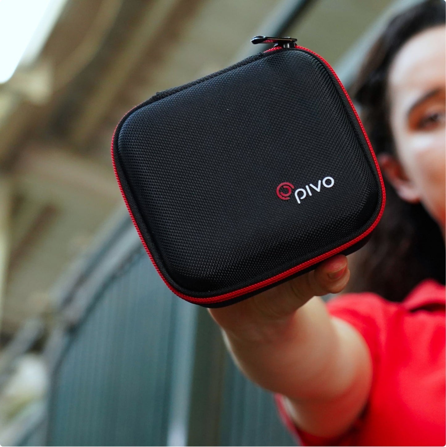 Pivo Travel Case Mini Hard Protective Shell Portable Lightweight & Durable Case Bag